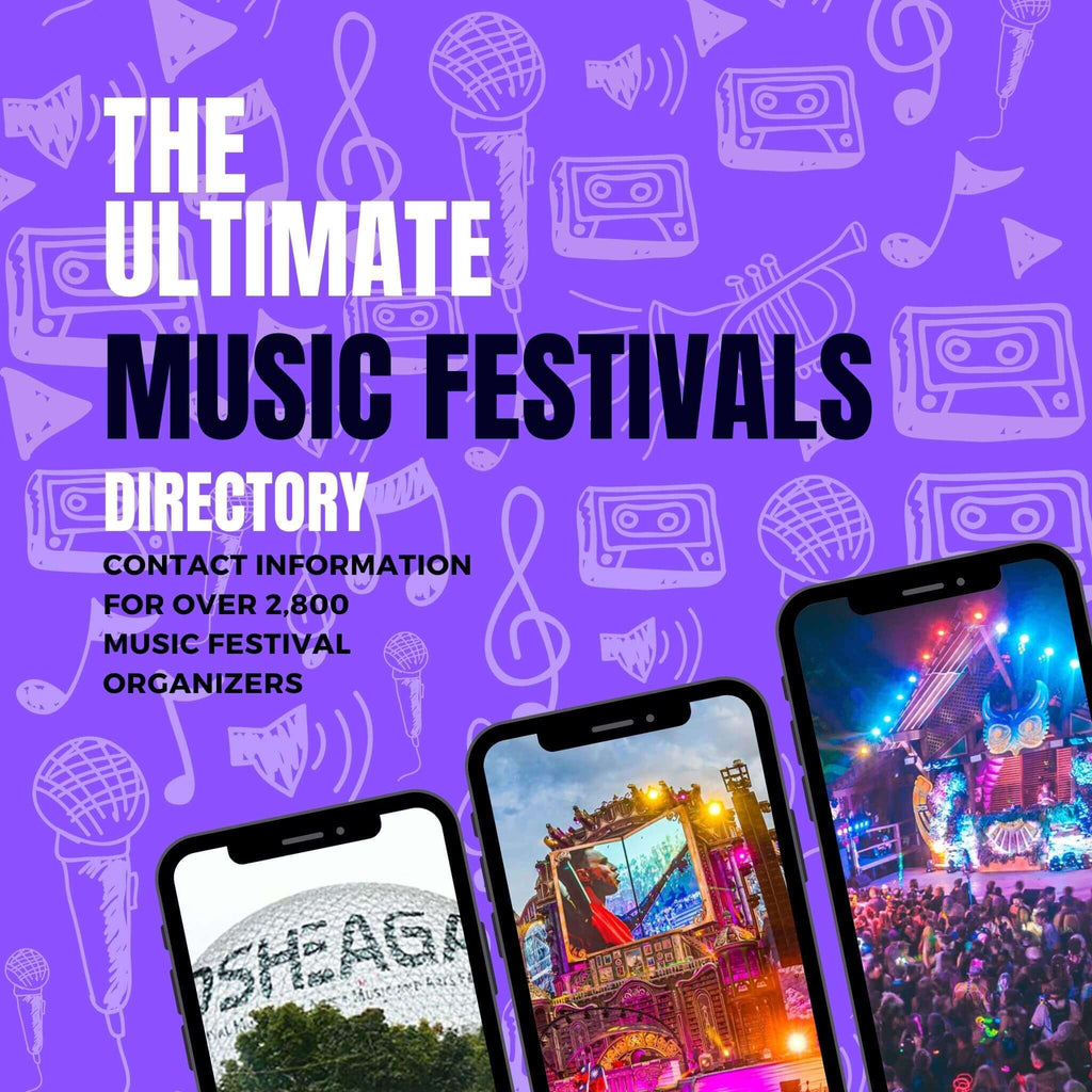 Music festival hot sale directory